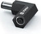 7.4 mm x 7.4 mm Right Angle 90-Degree Power Adapter Connector Converter (120W Max) for Dell Latitude Inspiron XPS Studio Vostro/Hp Pavilion Proboo...