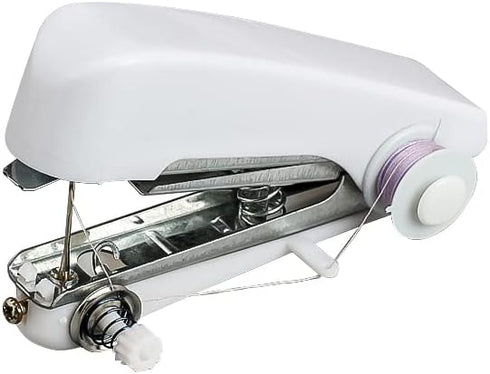 Handheld Sewing Machine, Hand Held Sewing Device Tool Mini Single Stitch Portable Cordless Sewing Machine, Essentials for Home Travel Use Repairin...