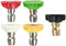 Pressure Washer Nozzle Tips 1/4 Inch Up to 4000PSI 3.0GPM...