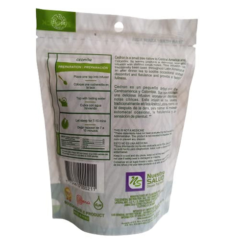 Nuestra Salud - Cedron Leaf Tea - Herbal Tea - Leaves - 30g / 1.052oz Zip-Lock Bag - 100% Natural Herb Leaves...