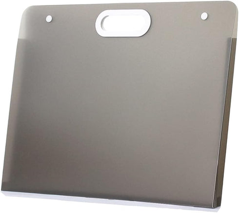 Plastic Art Portfolio, Large Art Portfolio with Handles,Waterproof Portfolio Folder for Artwork, Arts Storage Case for Drawing Sketch Photography ...