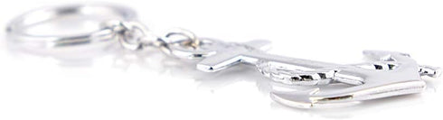 3D Anchor Key Chain Car Logo Metal Key Ring Couples Keychain...