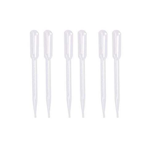 Yesallwas Plastic pippets Dropper 1ml 100Pcs, Large Pipette Dropper for Lab Measuring and distributing Liquid (1ml 100pcs)...