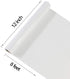 TUMIYA White Heat Transfer Vinyl HTV Rolls, 12" x 8ft White Iron on Vinyl for T-Shirt, Glossy Adhesive HTV Vinyl for Heat Press DIY Design Easy to...