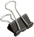 Universal Small Binder Clips, Steel Wire, 3/8 Cap, 3/4 Wide, Black/Silver, 2-36 Pack, UNV10200...