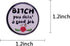 GuDeKe B*tch You Doin'a Good Job Enamel Pins for Backpacks Cute Lapel Funny Brooch Gift...