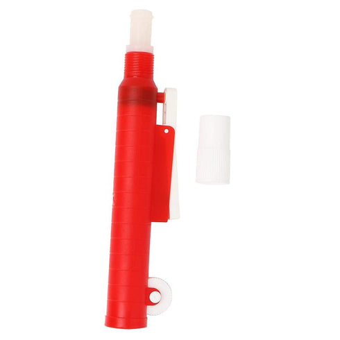 Pipette Pump for Pipettes 25 ml, Red Pipette Pump Filler for Disposable Plastic and Glass for Laboratory...