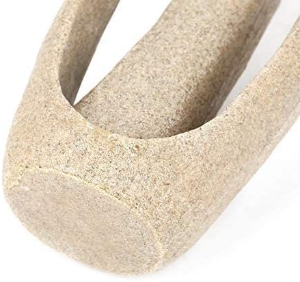 Sandstone Statue, Handmade Sandstone Kiss Lovers Couple Statue Abstract Sculpture Statue Art Craft Decoration...