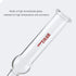 Glass Drying Tube Adapter 75 Degree Bent Lab Drying Tubes with 24/40 Standard Taper Joint Lab Glassware...