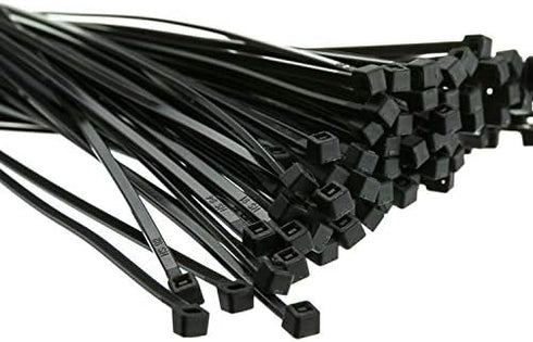 SYD 4 Inch length, 18lb Small size Self Locking Nylon Cable Zip Ties -1000 Piece (Black)...