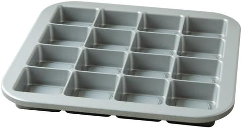Nordic Ware Pro-Cast Brownie Bites Pan, 2", Graphite...