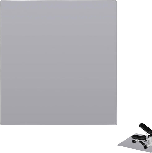 Under Desk Ellipse Anti-Slip Silicone Mat, 23.62x21.65in Ellipse Leg Exerciser Machine Anti-Slip Workout Mat for Under Desk Ellipticals Treadmill ...