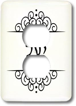 3dRose lsp_165117_6 Yael Name in Hebrew Writing Personalized Outlet Cover, Multicolor...