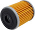 AHL 142 Oil Filter for Yamaha YFM350X Warrior 350 1987-2004(yellow)...