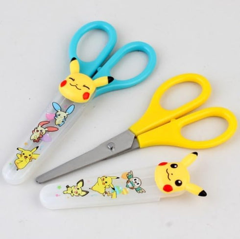 1 Count Pikachu Safety Scissors with Cover (Skyblue)...