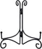 Black Iron Plate Stand, 6 Inch Plate Holder for Display, Small Metal Plate Display Stands for Cookbook, Picture Frame, Photo, Decorative Plates (6...