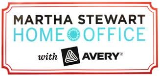 Martha Stewart Home Office with Avery NoteTabs, 3" x 1.5", 24 Pack...