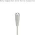 Charger for Waterpik Water Sector Connector Flosser Power Cord Adapter 5.9Ft - (Not fit 2 Prong Connector Series)...