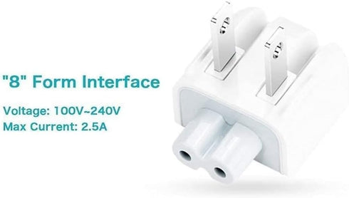 WESAPPINC Replacement Power Adapter Extension Cord Compatible for iBook MacBook Pro MacBook Power Adapters 45W, 60W, 61W, 85W and 87W...