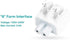 WESAPPINC Replacement Power Adapter Extension Cord Compatible for iBook MacBook Pro MacBook Power Adapters 45W, 60W, 61W, 85W and 87W...