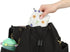 melii Baby & Toddler Fold Up Bib with Integrated Travel Pouch and Large Scoop, 2 Pack, BPA Free (Bear)...