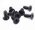Computer Cooling Fan Mount Screws,Computer Case Fan Screws,Cross Screw (Black,50Pcs)...