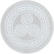 crystalmiracle Natural Selenite 3 Inches Round Charging Plate Crystal Healing Reiki Feng Shui Gemstone Gift Positive Energy Handcrafted...