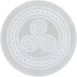 crystalmiracle Natural Selenite 3 Inches Round Charging Plate Crystal Healing Reiki Feng Shui Gemstone Gift Positive Energy Handcrafted...