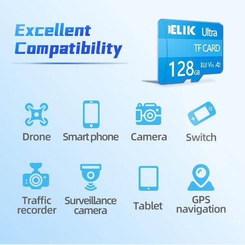 ELIK 64GB Class 10 MicroSD Memory Card...