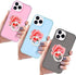Phone Ring Holder Grip 3 Pack,Fonessary Metal Finger Ring Grip Kickstand Socket 360 Rotate for Smartphones (3 Rose)...