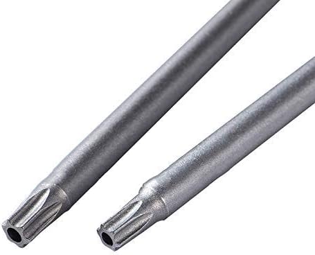 Rocaris 10pcs 6 In T8 - T40 Security Torx Bit Set - Torx Star Drive Security Screws - S2 Steel, 1/4 Inch Hex Shank - Fit All Standard Bit Holders ...