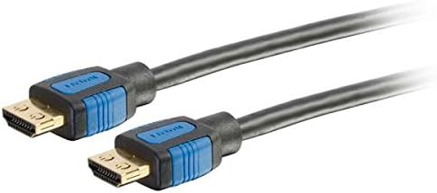 C2G HDMI Cable, 4K, High Speed HDMI Cable, 60Hz, 1.5 Feet (0.45 Meters), Black, Cables to Go 29674...