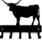 Texas Longhorn Steer Cow Key Rack - 9 inch Wide - Made in USA...