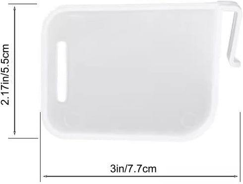 Refrigerator Dividers(8 PCS) Adjustable Drawer Fridge Seperators Plastic Organizer Dividers for Home Kitchen Office Supplies (Transparent)...