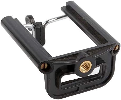 3 Pack Monopod Head Mobile Phone Holder Universal U-Shaped Clip Bracket with 1/4"-20 Screw Hole Mount Stand Adapter for Tripod for Smartphone iPho...