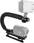 Ultimaxx Stabilizing Handheld Stabilizer Handle Grip with Accessory Mount for Camera, Camcorder, DSLR, DV Video; Compatible for Canon, Nikon, Sony...