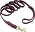 Leather Dog Leash - Training & Walking Braided Dog Leash - 5 ft by 1/2 in (160cm 1.2cm) - Latigo Leather Brown...