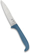Spyderco Counter Puppy 6.9" Kitchen Knife with 3.46" Corrosion-Resistant 7Cr17 Stainless Steel Blade and Injection-Molded Blue Plastic Handle - Pl...