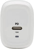 Tripp Lite USB Wall Charger USB C 18W Charging GaN Tech w/Lightning Cable (U280-W01-18C1-K)...