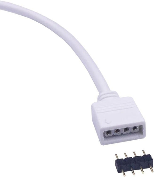 30pcs 4 Pin LED Strip Connector Male to Male Adapter Plug for SMD 5050 3528 2835 RGB Flex TV Backlight LED Strip LED Tape Flexible LED Ribbon LED ...