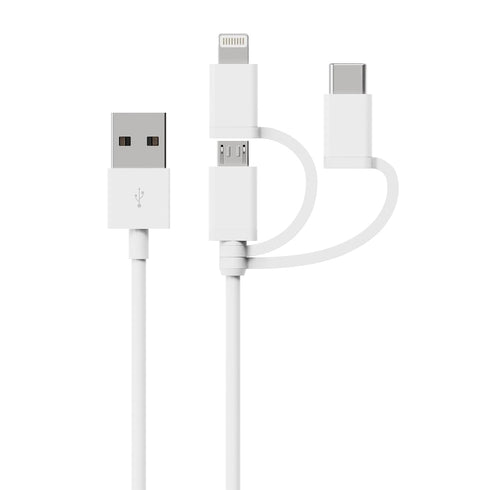 3 in 1 Charge & Sync Cable?for Phone 15/14,iPad, HTC,LG,Samsung Galaxy,Sony Xperia and More (2Pack,3.4ft)......