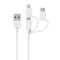 3 in 1 Charge & Sync Cable?for Phone 15/14,iPad, HTC,LG,Samsung Galaxy,Sony Xperia and More (2Pack,3.4ft)......
