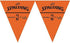 Spalding Pennant Banner - 12ft (Pack Of 6) - Perfect For Game Day & Sports-Themed Parties...