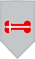 Mirage Pet Products Bone Flag Denmark Screen Print Bandana for Pets, Large, Lime Green...
