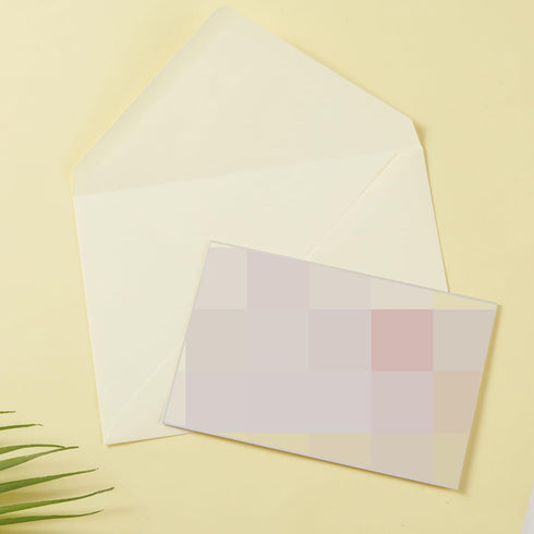 50 Pack A7 Colorful 5x7 Envelopes V Flap Invitation Envelopes for 5x7 Cards, Birthday, Weddings, Graduations, Greeting Cards, Baby Shower 5.24 x 7...