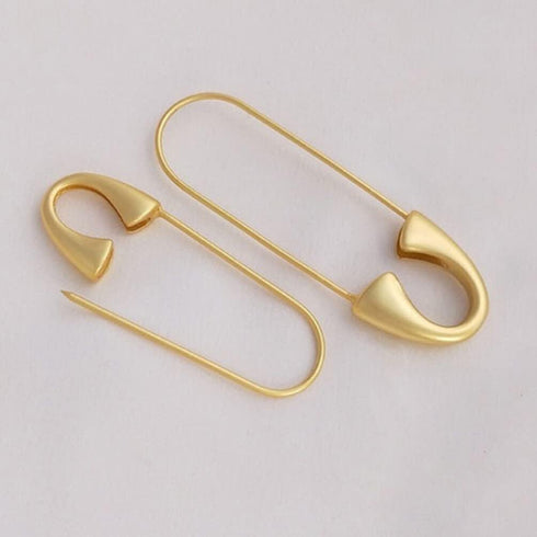 SEWACC 5pcs Heavy Duty Safety Pin Brooch Pin Brooches Metal Spring Lock Pin Fasteners Dresses Sewing Crafting Making for Clothes Hats Skirts Garme...