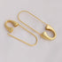 SEWACC 5pcs Heavy Duty Safety Pin Brooch Pin Brooches Metal Spring Lock Pin Fasteners Dresses Sewing Crafting Making for Clothes Hats Skirts Garme...