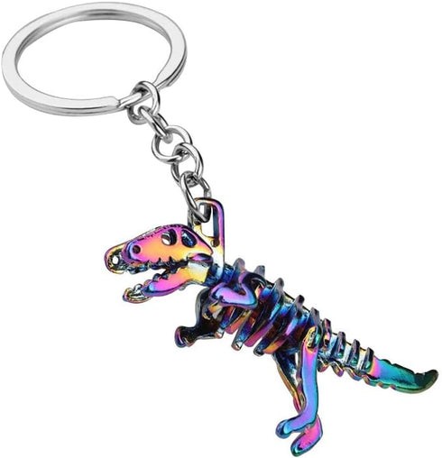 Dinosaur Keychains for Boys Men Backpacks, Christmas Birthday Gifts for Son Grandson Nephew, Dinosaur Lover Bday Xmas Gifts for Men Women...