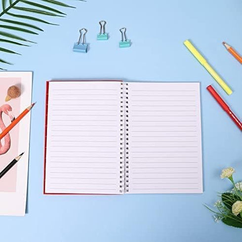 Lined Journal Notebooks for Kids Fidget Notebook Pop Painting School Office Writing Notes Push Silicone Cover Sensory Bubble Lined Spiral Stress R...