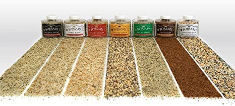 Borsari Seasoned Salt 2-Shaker Gift Set - Everything Bagel Seasoning Blend - Gluten Free Gourmet Seasonings For Steak, Fish, Poultry, & More - (3....
